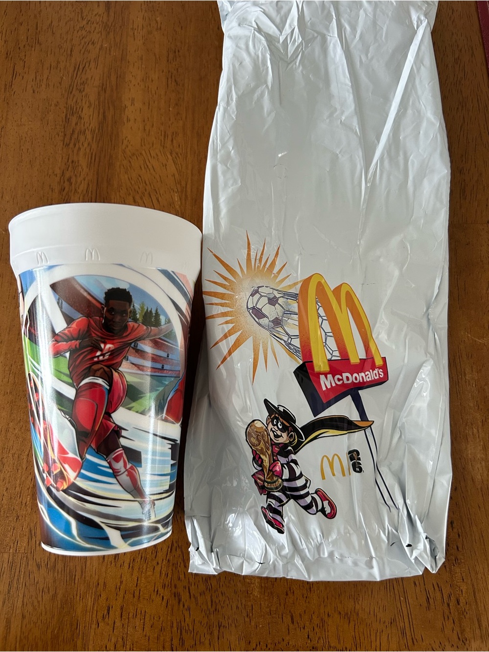 McDonald’s Soccer World Cup 2026 Cup and Bag - Alphonso Davies Canada